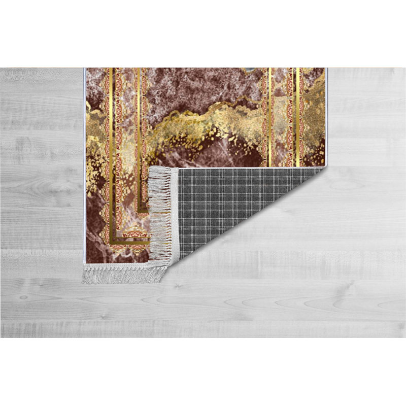 Luxurious Hall Carpet, 100% Velvet Fabric, 39.4 x 59.1 inches | Non-Slip Cotton Sole, 0.4 in Pile Height | Antibacterial, Machine Washable | 3D Digital Printing, Elegant Design for Home Décor & Comfort