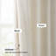 Rideaux filtrant la lumière en faux lin Clem pour rideaux de chambre et de salon - rideaux à panneau simple-157748823-157038861