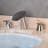 2-handle Bathroom Faucet with Drain Assembly-86229021