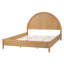 Lit plateforme moderne scandinave avec tête de lit courbée, aucun sommier nécessaire-123515118-123515120