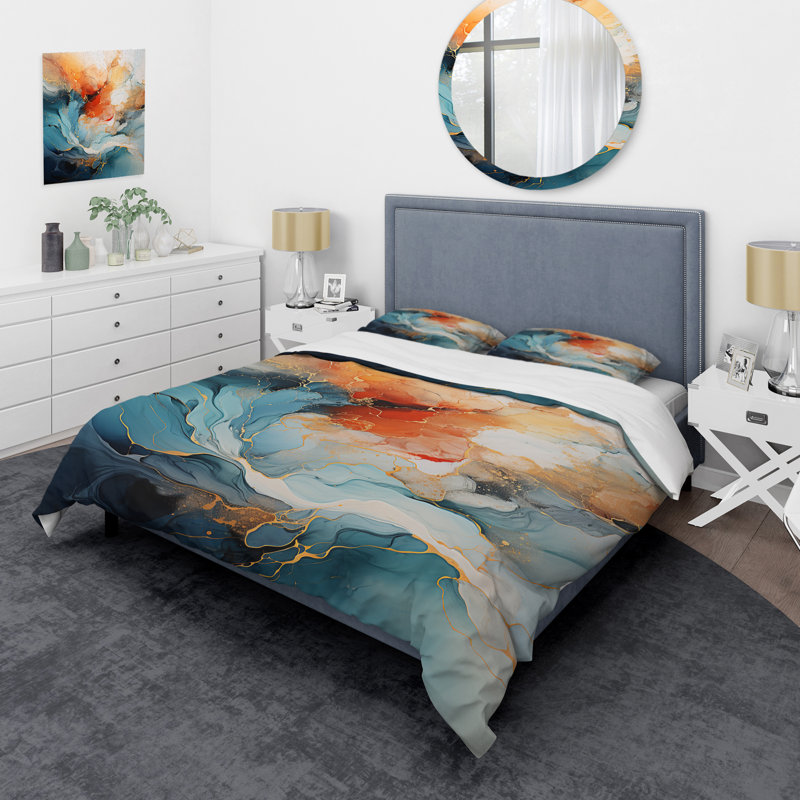 Ensemble de literie 4 pièces Architecture, Queen Comforter + 3 Additional Pieces