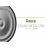 Endurathane Reece Ceiling Medallion, 12"OD x 1 3/4"P (Fits Canopies up to 2 3/8"), Hand-Painted Jet Black Finish-27782396