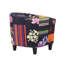 Angelice Multicoloured Patchwork Accent Tub Chair-539731984