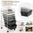 Nereen 6 Drawer Storage Drawer with Locking Wheels-1426480490