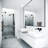 Pirouette 36-42" W x 72" H Pivot Frameless Shower Door with 3/8" Clear Glass-99102858