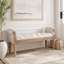 Fabric Upholstered Bench-1367047244