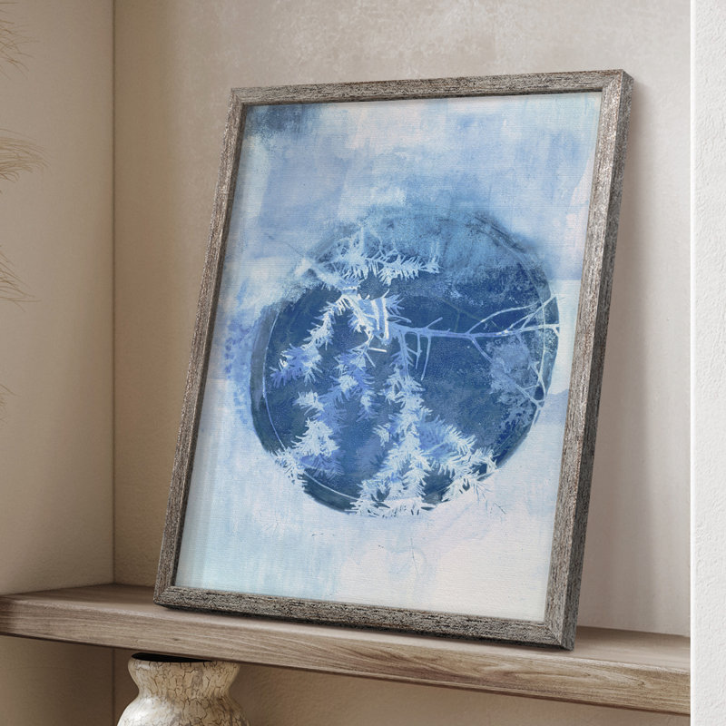 Winter Sky Framed Print - Solid Wood, 21" H x 17" W