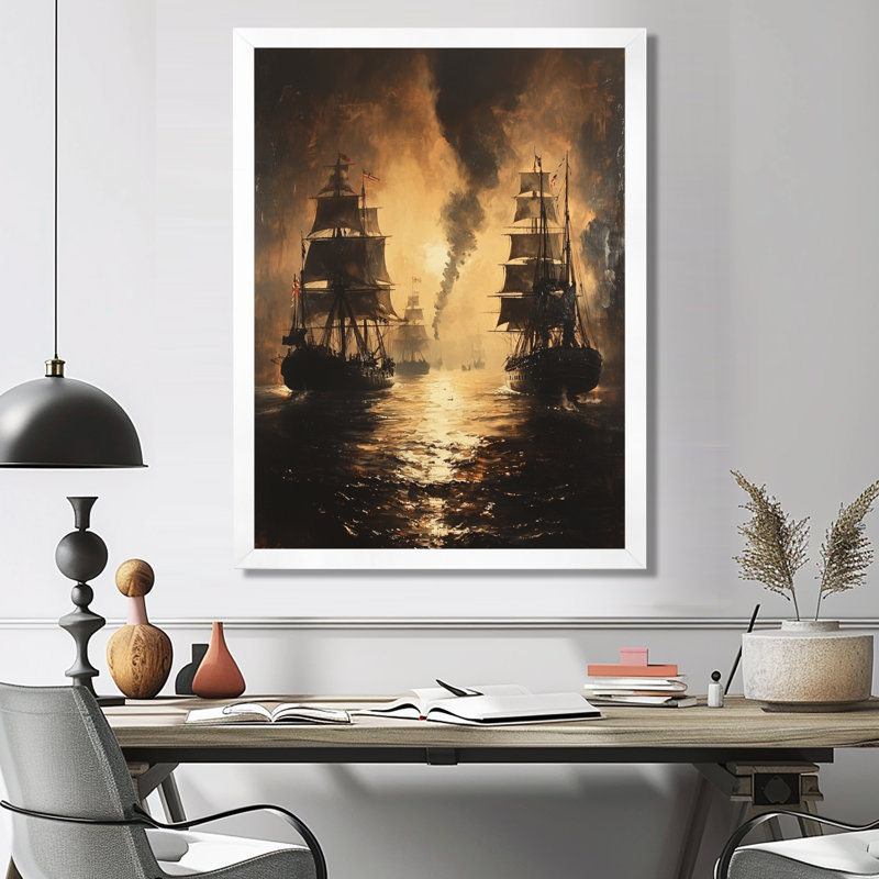 Aloyse - mode, art mural, H 20 po x l 12 po, Reproduction encadrée d'une seule photo, Blanc
