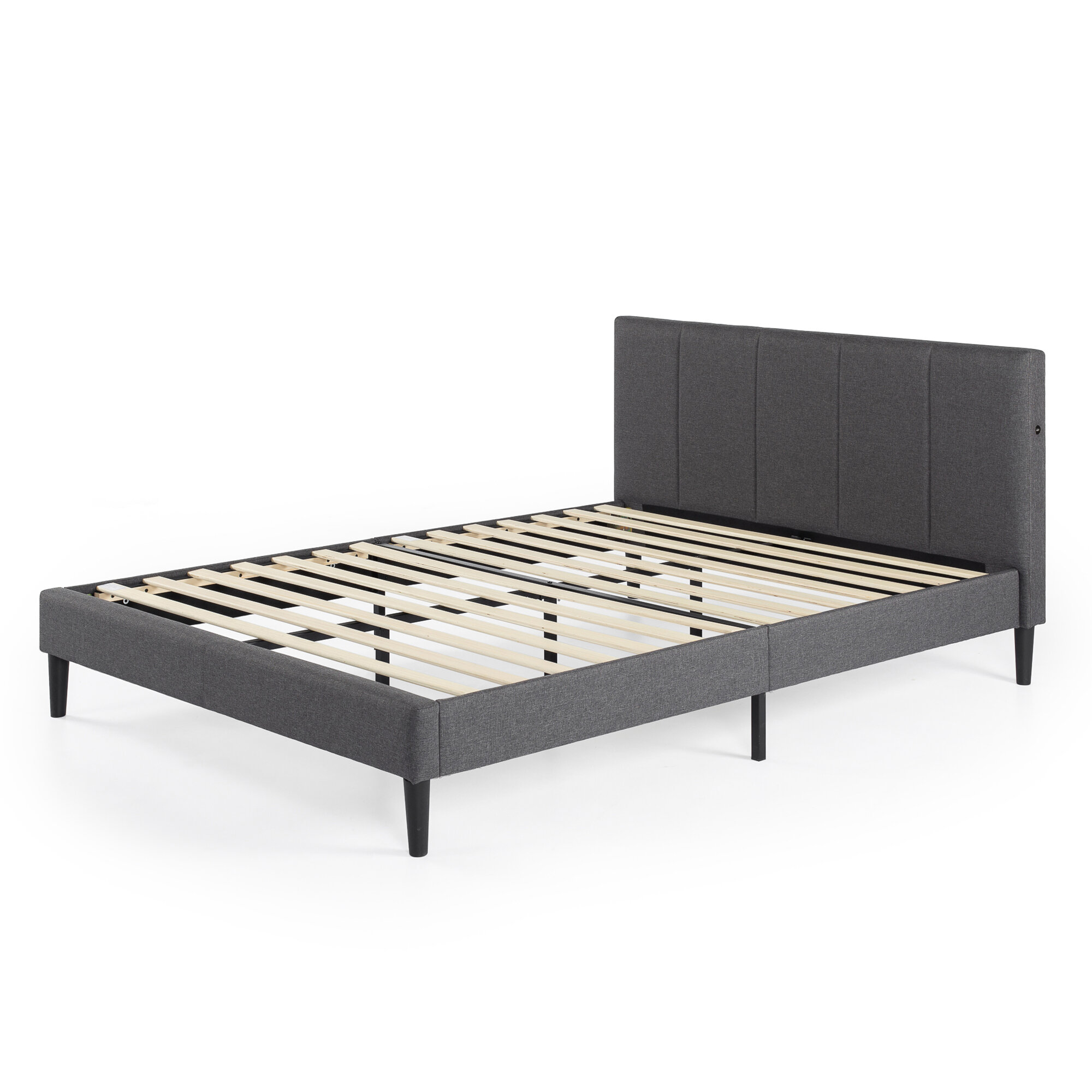 Zinus Upholstered Platform Bed & Reviews | Wayfair