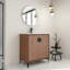 Meuble-lavabo simple 30 po - autoportant avec portes à fermeture en douceur