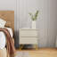 Almaas 45cm W Manufactured Wood Bedside Table-331642715