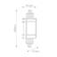 Ruben Steel Flush Mounted Sconce