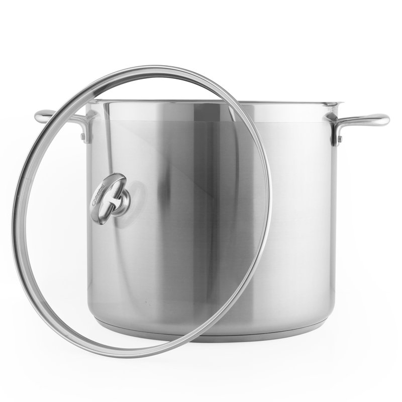 Chantal 12 Quarts Stainless Steel Stock Pot