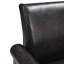Fauteuils d'appoint, fauteuil confortable, fauteuil de lecture, salon, chambre à coucher, bureau, salle d'attente, similicuir, gris foncé