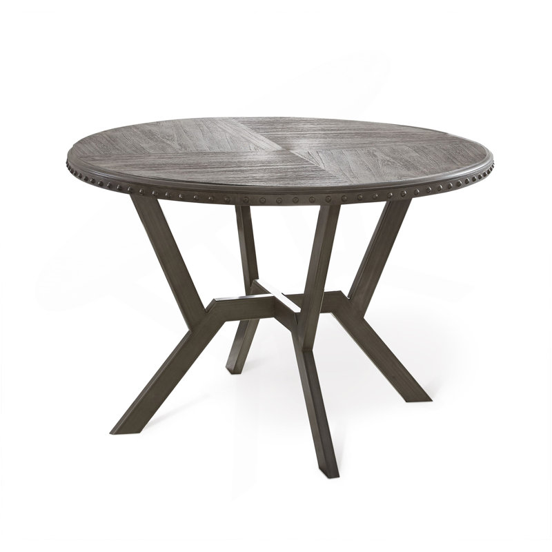 Alamo - Round Dining Table - Dark Gray