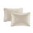 3 Piece Reversible Bedspread Set Cream Full/Queen