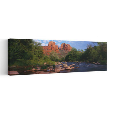 Cathédrale, Sedona, Arizona, paysage contemporain abstrait, art mural