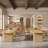 Modern Wood Dining Table, Rectangle Kitchen Table For Dining Room, Restaurant-353369952