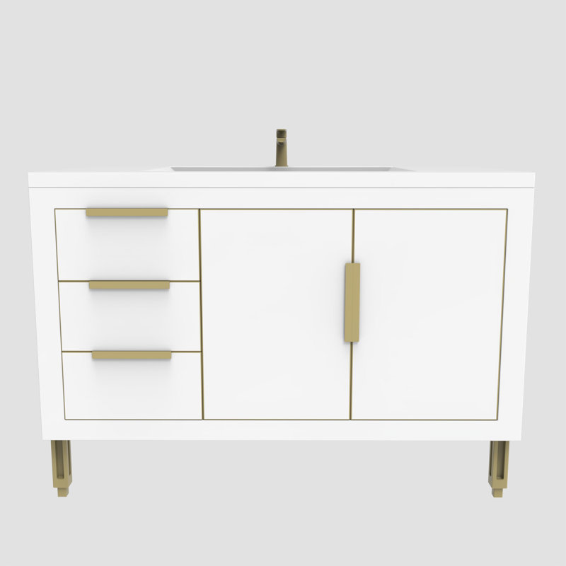Ensemble de meuble-lavabo simple l 35 po