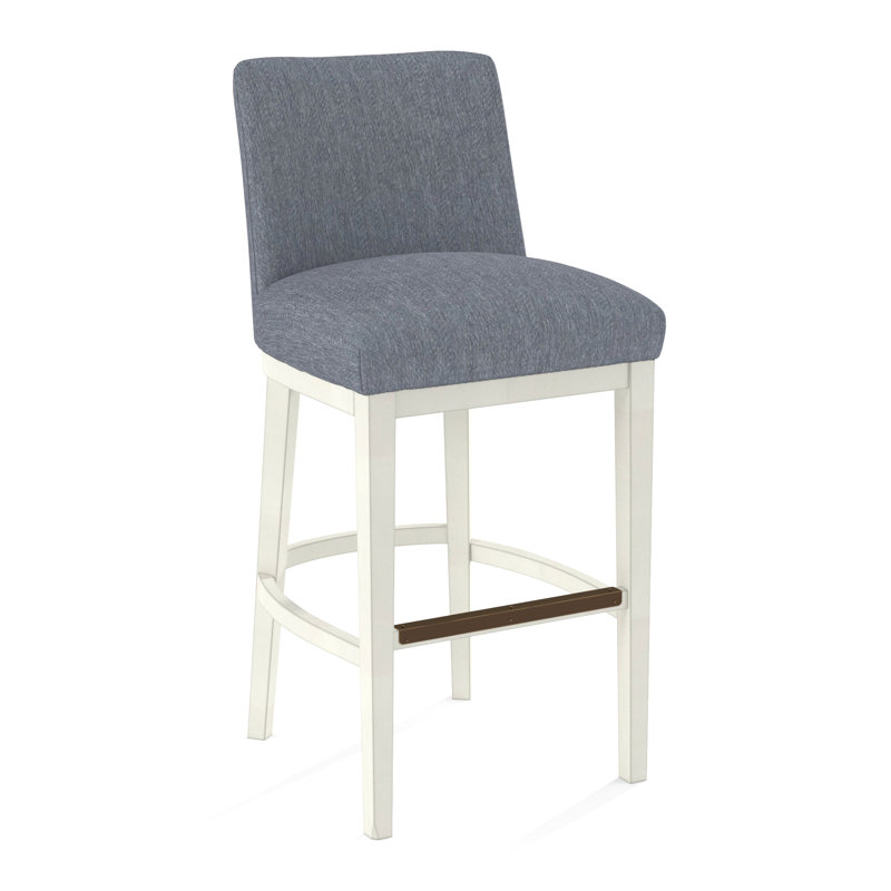 Upholstered Stool, Applause Grand Tanyon, White