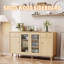 Armoire d'appoint 62,4 po Burlywood-1067469970