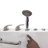 Ella Big4One 33"x66" Walk in Bathtub, Air + Hydro + Independent Foot Massage, 5 Piece Fast Fill Faucet, Dual 2" Drains, Left Door-116075184