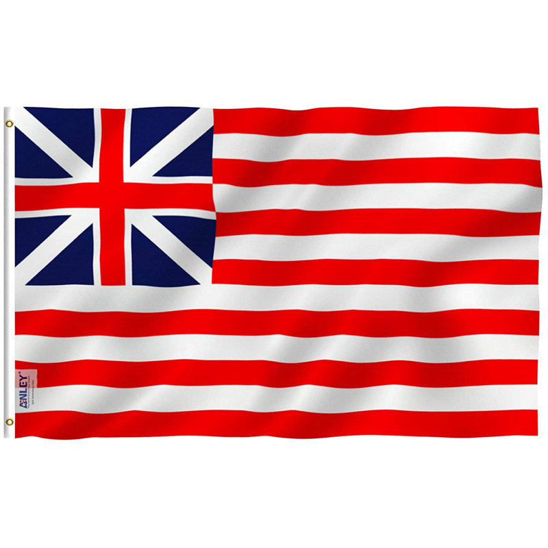Drapeau de maison Grand Union - drapeaux de couleurs Continental 36 x 60 po Drapeau de maison