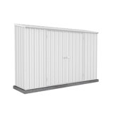 Absco Space Saver 10 ft. W x 2.5 ft. D Metal Storage Shed