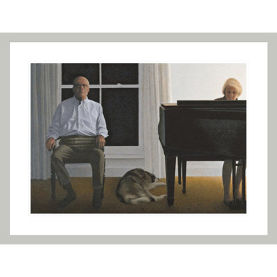 Living Room by Alex Colville -Framed Giclee Print