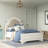 Mohn Upholstered Scalloped Bed-700992533