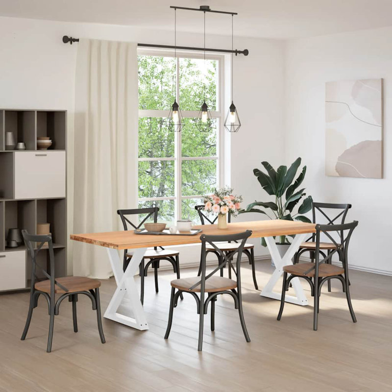 Table Leg, 73.3cm H x 80cm W, White