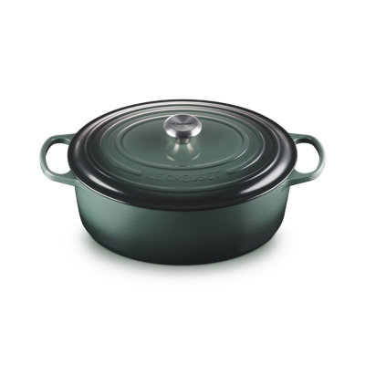 Le Creuset Enameled Cast Iron Oval Dutch Oven with Lid