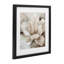 «Lush Bloom» en blanc, reproduction encadrée sous verre, design par Nina Blue-104515071-104515070