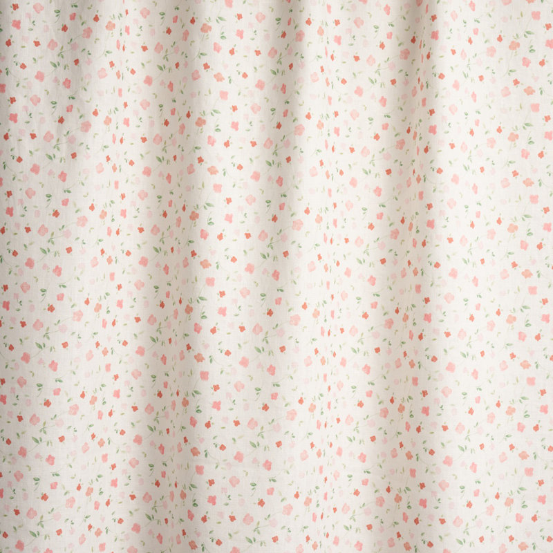 Schumacher x Marie-Chantal Bloomwind Performance Linen Fabric, Pink