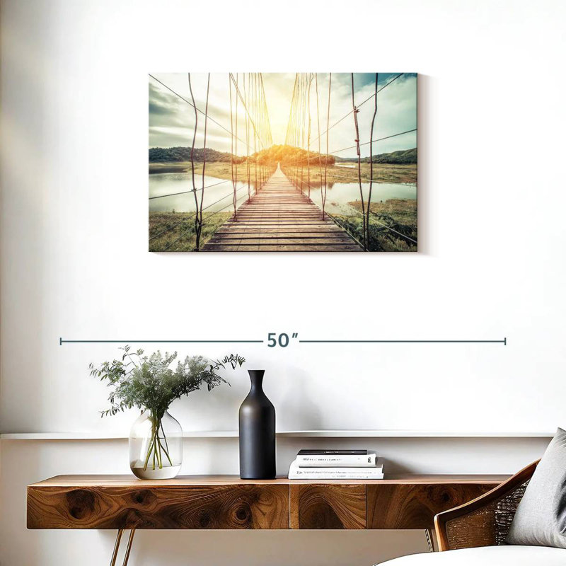 Lilie Rope Bridge, 20" H x 30" W