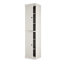 Armoire de rangement 100% bois massif 16,5 po avec portes Shaker et tablettes réglables-1455265104