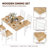 4-Person Rectangular Dining Set-1831774399