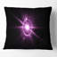 Coussin mauve à imprimé floral mauve-30718738-30718734