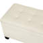 Banc rembourré rectangulaire avec rangement 30 "avec plateau-2121363475