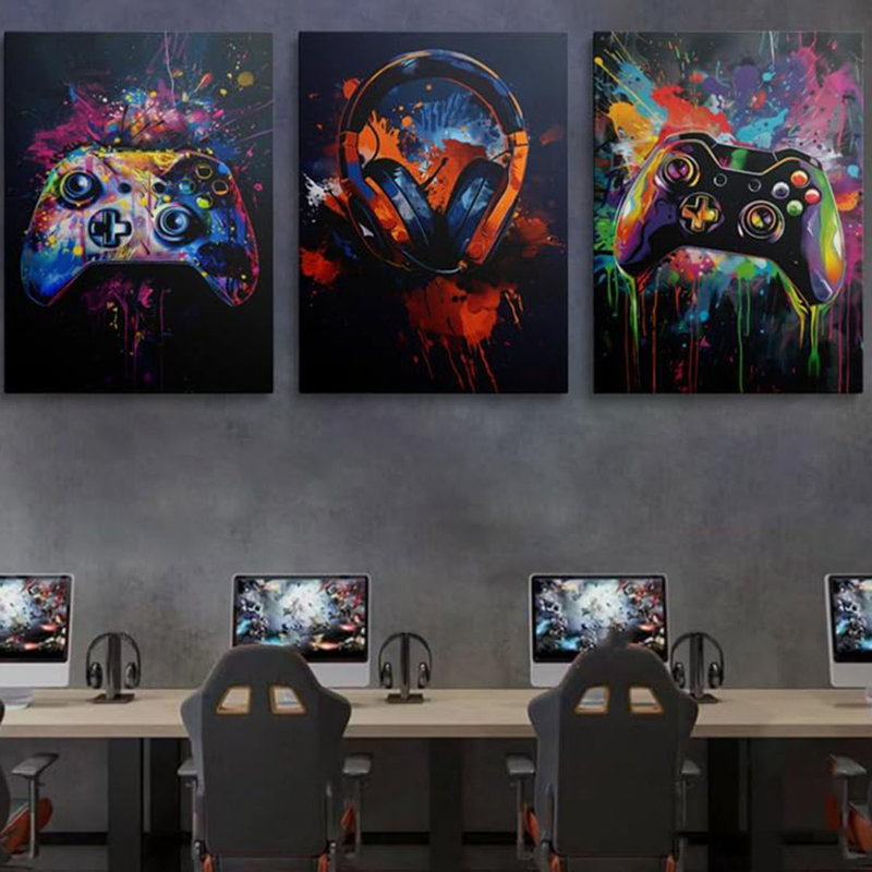Framed Wall Art on Canvas