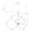 Serif 4 - Light Black LED Kitchen Island Pendant