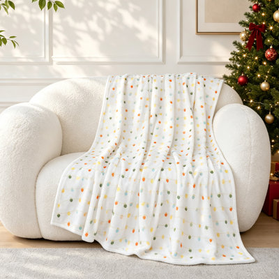 Ultra Soft All-Season Reversible Fleece Blanket