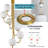 Itai 6 - Light Dimmable Modern Linear Chandelier