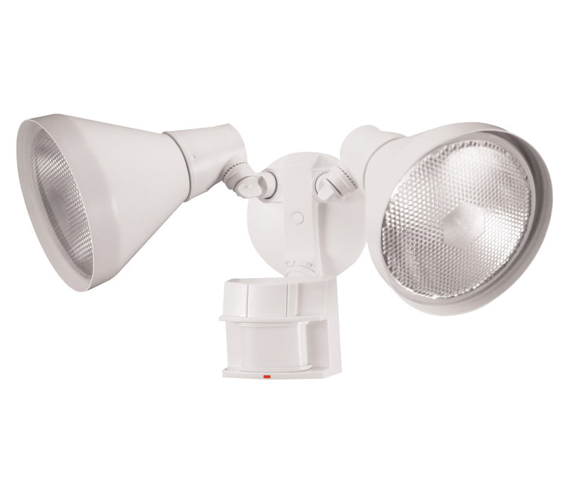 Projecteur 2 lumières avec détecteur de mouvement Kimimela, Blanc