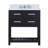 Parmer 30" Carrara White Marble Countertop Bath Vanity with Faucet and Mirror-825946565-935973813