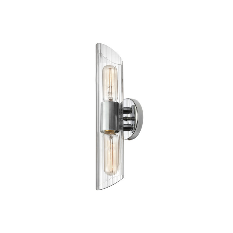 Éclairage pour meuble-lavabo 2 lumières Samantha, Chrome poli