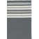 Rodgers Hand Woven Flat Weave Wool/Cotton Striped Rug in Dark Gray