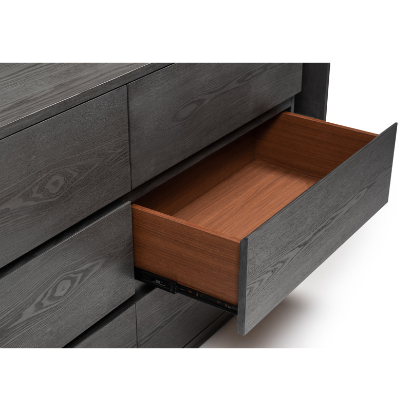 68'' W 6 - Drawer Dresser, Grey Wash