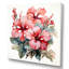 Hibiscus rose tropical, élégance II - art mural hibiscus-1458480450-1458480449
