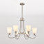 6 Light Dimmable Classic / Traditional Chandelier-126107133